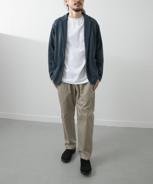 ITEMS URBANRESEARCH（アイテムズ アーバンリサーチ）の「ニット テーラード ジャケット（その他アウター・メンズ・グレー/ブラック/ネイビー/ダークブラウン・MEDIUM/LARGE）」の5枚目の写真
