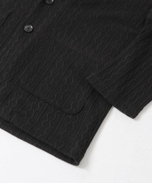 ITEMS URBANRESEARCH（アイテムズ アーバンリサーチ）の「ニット テーラード ジャケット（その他アウター・メンズ・グレー/ブラック/ネイビー/ダークブラウン・MEDIUM/LARGE）」の17枚目の写真