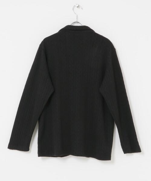 ITEMS URBANRESEARCH（アイテムズ アーバンリサーチ）の「ニット テーラード ジャケット（その他アウター・メンズ・グレー/ブラック/ネイビー/ダークブラウン・MEDIUM/LARGE）」の19枚目の写真