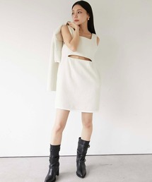 Luan(���A��)�́yLuan�zTWEED MINI OP/�c�C�[�h�����s�[�X(�����s�[�X)