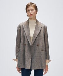 cloenc | ヘリンボーンテーラードジャケット(テーラードジャケット)