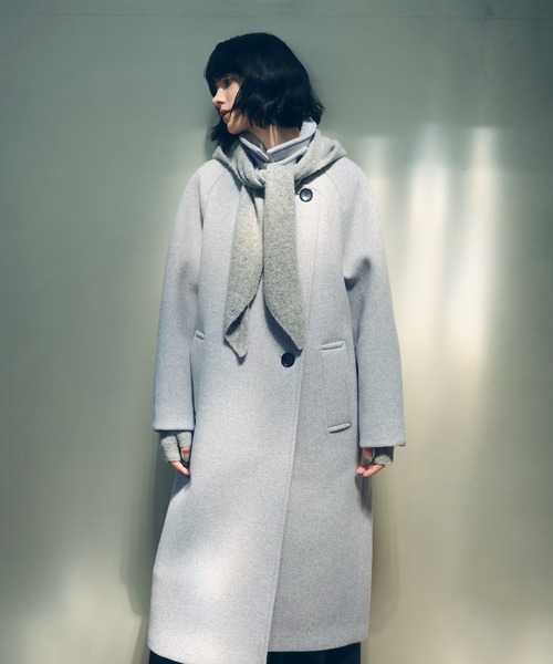 最終価格　ADAM ET ROPE カーキ〜ベージュ ロングコート ロングコート ADAM ET ROPE' 最終価格 ADAM ET ROPE カーキ〜ベージュ