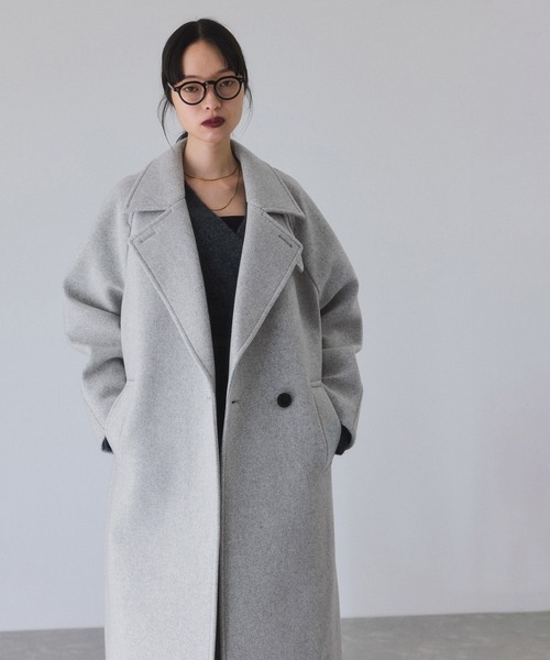 ADAM ET ROPE'（アダムエロペ）の「ウールボンディングラグランロング