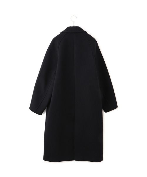 ウールボンディングラグランロングコート（ステンカラーコート）｜ADAM