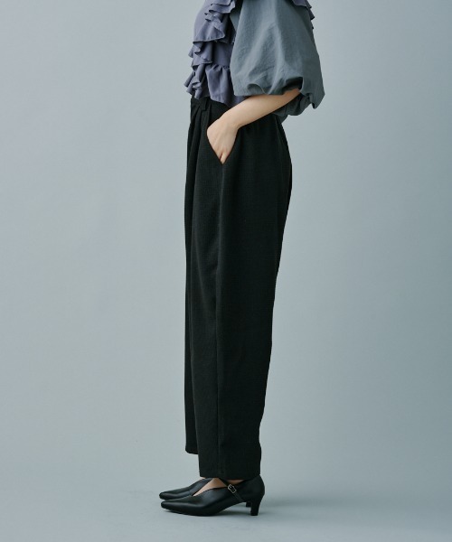 terrace(テラス)の「ツイードタックパンツ(その他パンツ・レディース・ホワイト系/ブラック系・MEDIUM)」の11枚目の写真