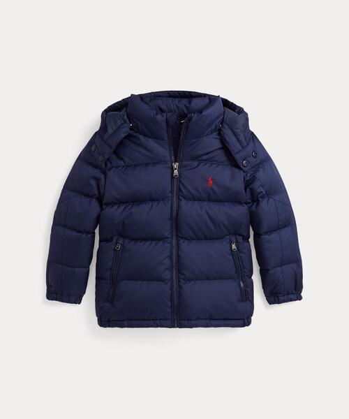 リップストップ ダウン フーデッド ジャケット（ダウンジャケット