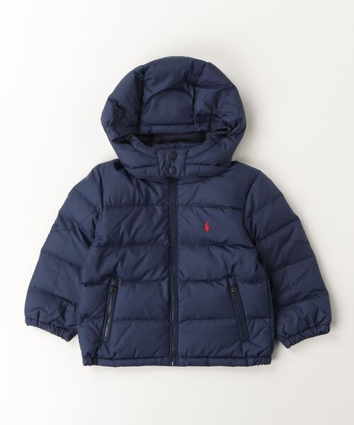 リップストップ ダウン フーデッド ジャケット（ダウンジャケット