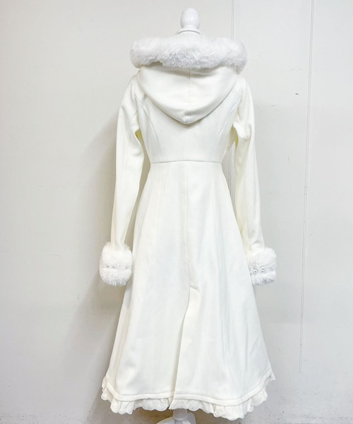 セール】りぼんタイ付きフードマキシコート（その他アウター）｜MA*RS