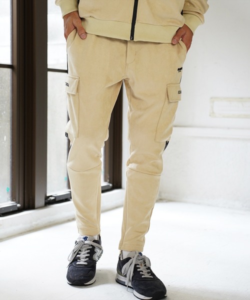 LUXE/R GOLF(ラグジュ ゴルフ)の「(RM)【LUXE/R GOLF】フェイク スエード サイドライン カーゴパンツ(カーゴパンツ・メンズ・グレー/ベージュ/ブラック・L/XL/M)」の15枚目の写真