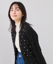 VIS | パールケーブルカーディガン(カーディガン/ボレロ)