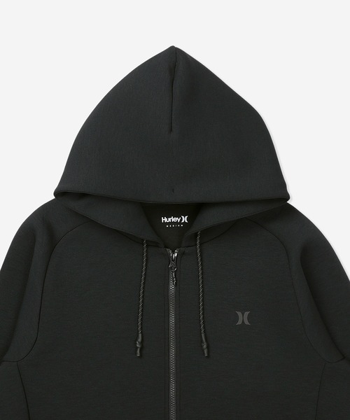 Hurley （ハーレー）の「【Hurley:ハーレー】ファントムスウェットジップフーディー　ジップパーカー　ストレッチ　吸水速乾PHANTOM SWEAT BP FZ HOODIE（パーカー・メンズ・カーキブラウン/オフホワイト/ブラック/ブラック×ホワイト/オレンジ系その他/ブラック系その他・MEDIUM/LARGE/X-LARGE/SMALL）」の12枚目の写真