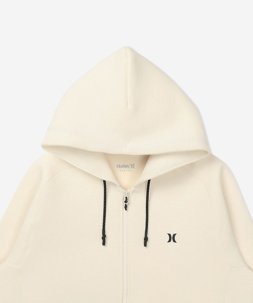 Hurley （ハーレー）の「【Hurley:ハーレー】ファントムスウェットジップフーディー　ジップパーカー　ストレッチ　吸水速乾PHANTOM SWEAT BP FZ HOODIE（パーカー・メンズ・カーキブラウン/オフホワイト/ブラック/ブラック×ホワイト/オレンジ系その他/ブラック系その他・MEDIUM/LARGE/X-LARGE/SMALL）」の8枚目の写真