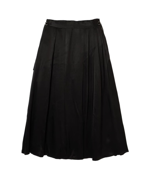c/est(シーエ)の「c/est/シーエ EESTERA エスター プリーツ ロングスカート 秋物 秋服 2026年秋冬(スカート・レディース・ブラック/ブラウン・FREE)」の3枚目の写真