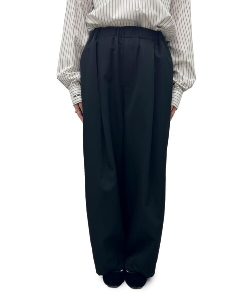 coen（コーエン）の「ウールライク裏起毛イージーカーブパンツ【Youtube紹介アイテム】（スラックス・レディース・モカ/ベージュ/ダークグレー/ブラック・L/M/S）」の10枚目の写真