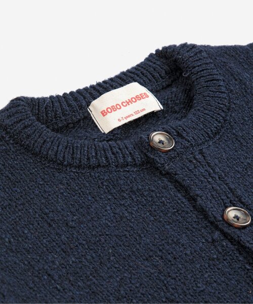BOBO CHOSES（ボボショーズ）の「La Ocaセーター【キッズ】（ニット/セーター・キッズ・ネイビー・100/110/120/130/140）」の8枚目の写真