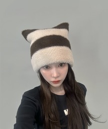 FOLLOWIN（フォロウィン）の「シャギーふわもこニットビーニー（ニットキャップ/ビーニー）」