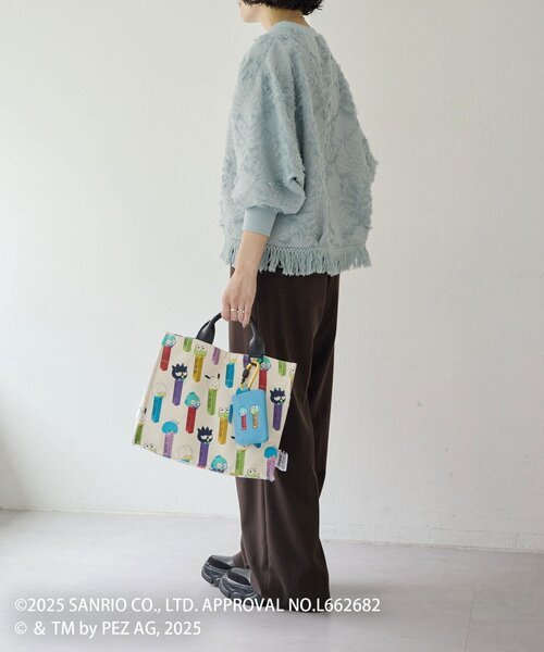 はぴだんぶい×PEZ(ペッツ)×ear】コラボコットントートバッグM（トート