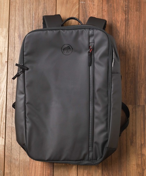 Mammut(マムート)の「【RES】【 MAMMUT (マムート)】Seon Transporter 25L(バックパック/リュック・メンズ・ブラック/ダークネイビー・FREE)」の1枚目の写真