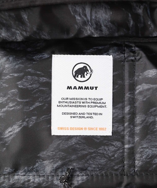 Mammut(マムート)の「【RES】【 MAMMUT (マムート)】Seon Transporter 25L(バックパック/リュック・メンズ・ブラック/ダークネイビー・FREE)」の9枚目の写真