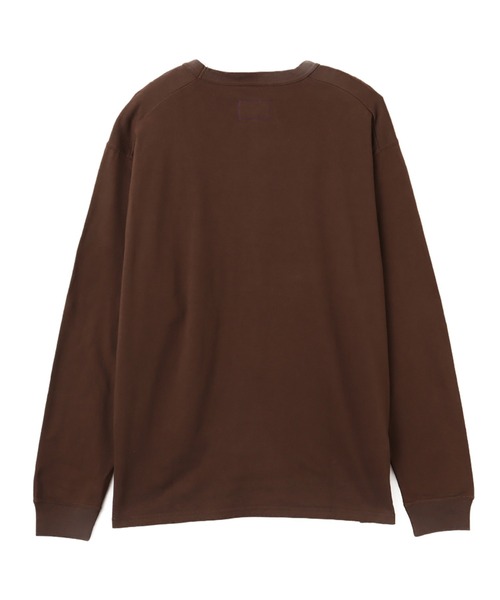 THE NORTH FACE PURPLE LABEL(ザ ノースフェイス パープルレーベル)の「THE NORTH FACE PURPLE LABEL 7oz Field Long Sleeve Pocket Tee / ザ・ノース・フェイス パープル レーベル 7オンス フィールド ロング スリーブ ポケット ティー(Tシャツ/カットソー・メンズ・ブラック/ブラウン/ホワイト・S/M/L/XL)」の13枚目の写真