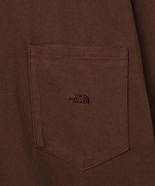 THE NORTH FACE PURPLE LABEL(ザ ノースフェイス パープルレーベル)の「THE NORTH FACE PURPLE LABEL 7oz Field Long Sleeve Pocket Tee / ザ・ノース・フェイス パープル レーベル 7オンス フィールド ロング スリーブ ポケット ティー(Tシャツ/カットソー・メンズ・ブラック/ブラウン/ホワイト・S/M/L/XL)」の10枚目の写真