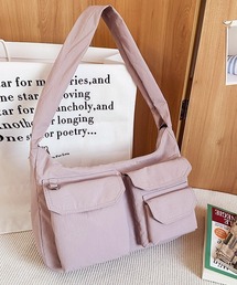 ショルダーバッグ 肩掛けナイロン鞄 軽量