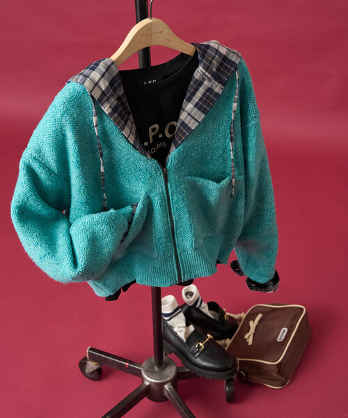 FREAK'S STORE ペルー ニット カーディガン FREAK'S STORE（フリークスストア） カーディガン FREAK'S STORE