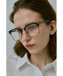 un/neu（アンノイ）の「ウェリントン型シンプルメガネ / 伊達メガネ（メガネ）」