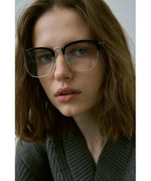 un/neu（アンノイ）の「ウェリントン型シンプルメガネ / 伊達メガネ（メガネ）」