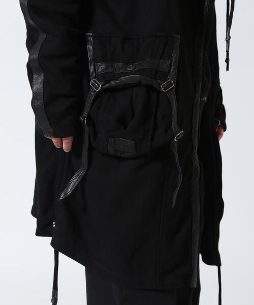 KMRii（ケムリ）の「KMRii/ケムリ/Black Raven Drape CD/LS（カーディガン/ボレロ・メンズ・ブラック・2）」の8枚目の写真