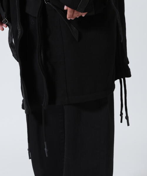 KMRii（ケムリ）の「KMRii/ケムリ/Black Raven Drape CD/LS（カーディガン/ボレロ・メンズ・ブラック・2）」の9枚目の写真