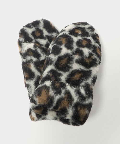 COLD BREAKER（コールドブレーカー）の「＜COLDBREAKER＞スリット ミトン（手袋・レディース・その他1/ピンク/ダークブラウン・FREE）」の10枚目の写真