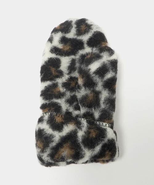 COLD BREAKER（コールドブレーカー）の「＜COLDBREAKER＞スリット ミトン（手袋・レディース・その他1/ピンク/ダークブラウン・FREE）」の12枚目の写真