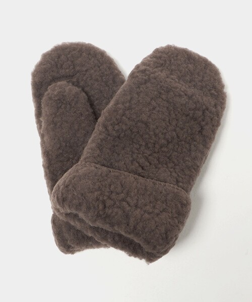 COLD BREAKER（コールドブレーカー）の「＜COLDBREAKER＞スリット ミトン（手袋・レディース・その他1/ピンク/ダークブラウン・FREE）」の17枚目の写真