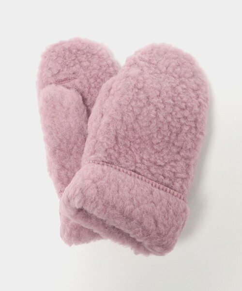 COLD BREAKER（コールドブレーカー）の「＜COLDBREAKER＞スリット ミトン（手袋・レディース・その他1/ピンク/ダークブラウン・FREE）」の20枚目の写真