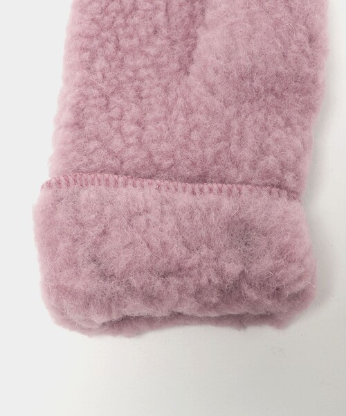 COLD BREAKER（コールドブレーカー）の「＜COLDBREAKER＞スリット ミトン（手袋・レディース・その他1/ピンク/ダークブラウン・FREE）」の21枚目の写真