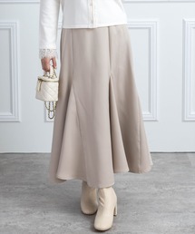 CLEAR BASIC | 【低身長用サイズ有】十二枚ハギドレープマーメイドスカート[オフィスカジュアル 着回し抜群 大人 フェミニン]≪AW新作≫(スカート)