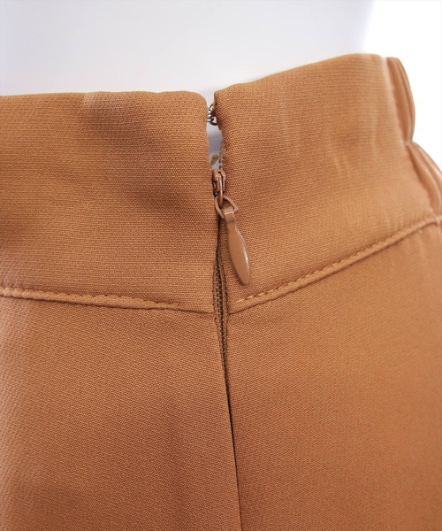 CLEAR BASIC（クリアベーシック）の「【低身長対応／サイズ展開あり】十二枚ハギドレープマーメイドスカート[オフィスカジュアル 着回し抜群 大人 フェミニン]（スカート・レディース・グレイッシュベージュ/ブラック/キャメル・PF/F）」の20枚目の写真