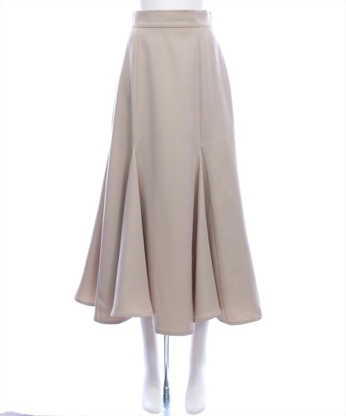 CLEAR BASIC（クリアベーシック）の「【低身長対応／サイズ展開あり】十二枚ハギドレープマーメイドスカート[オフィスカジュアル 着回し抜群 大人 フェミニン]（スカート・レディース・グレイッシュベージュ/ブラック/キャメル・PF/F）」の8枚目の写真