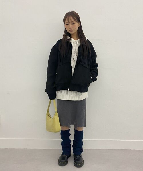MILLO WOMEN（ミロウーマン）の「フリンジウェスタンジャケット[ブラック]（その他アウター・レディース・その他・SMALL/MEDIUM）」の9枚目の写真