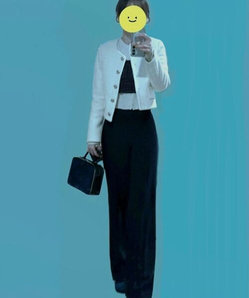 MUSINSA STANDARD WOMAN（ムシンサスタンダードウーマン）の「ウィメンズラムウールラウンドネッククロップカーディガン[アイボリー]（カーディガン/ボレロ・レディース・その他・SMALL/MEDIUM/LARGE/X-SMALL）」の11枚目の写真