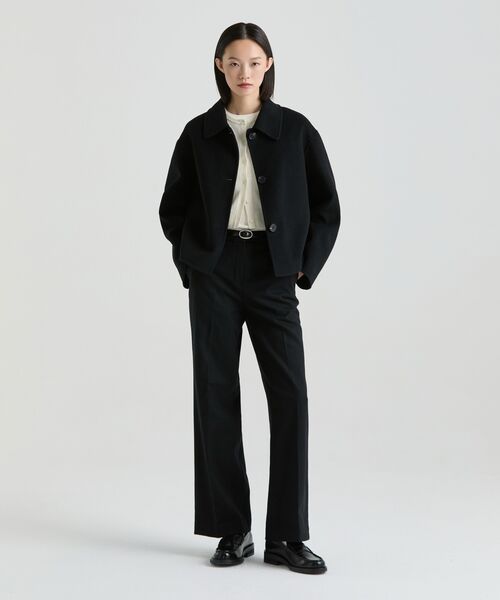 MUSINSA STANDARD WOMAN（ムシンサスタンダードウーマン）の「ウィメンズラムウールラウンドネッククロップカーディガン[アイボリー]（カーディガン/ボレロ・レディース・その他・SMALL/MEDIUM/LARGE/X-SMALL）」の13枚目の写真
