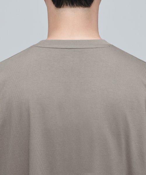 MUSINSA STANDARD（ムシンサスタンダード）の「エクストラオーバーサイズクルーネックTシャツ[ダスティベージュ]（Tシャツ/カットソー・メンズ・その他・LARGE/X-LARGE/XX-LARGE/XXX-LARGE/SMALL/MEDIUM）」の5枚目の写真