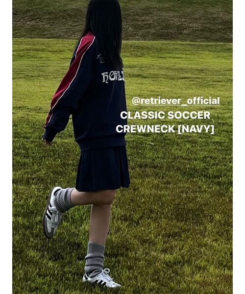 Retriever Club（レトリーバークラブ）の「CLASSIC SOCCER CREWNECK [NAVY]（スウェット・レディース・その他・MEDIUM/LARGE/X-LARGE）」の12枚目の写真