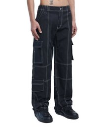 S.N WORK PANTS - BLACK