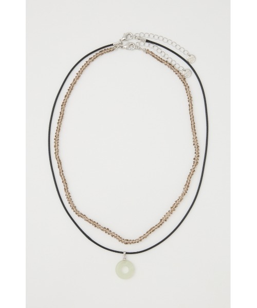 LAGUA GEM(ラグアジェム)の「RING STONE SET ネックレス(ネックレス・レディース・ゴールド/シルバー・FREE)」の2枚目の写真