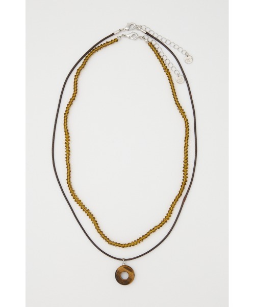 LAGUA GEM(ラグアジェム)の「RING STONE SET ネックレス(ネックレス・レディース・ゴールド/シルバー・FREE)」の1枚目の写真