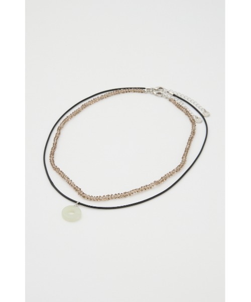 LAGUA GEM(ラグアジェム)の「RING STONE SET ネックレス(ネックレス・レディース・ゴールド/シルバー・FREE)」の3枚目の写真