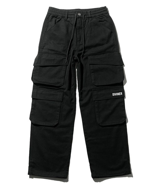 JOKER(ジョーカー)の「Multi Pocket Wide Cargo Pants(その他パンツ・メンズ・ブラック・M/L/XL)」の5枚目の写真