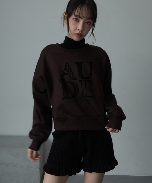 Nadana(ナダナ)の「ケーブルニットショートパンツ(その他パンツ・レディース・グレー/アイボリー/ブラック・FREE)」の13枚目の写真
